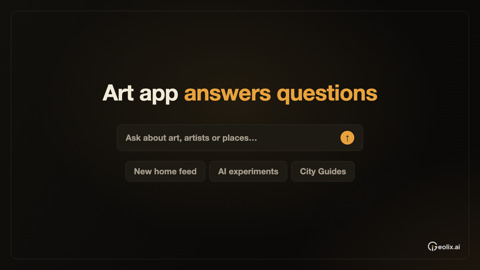 Google Arts & Culture 应用加入对话式搜索